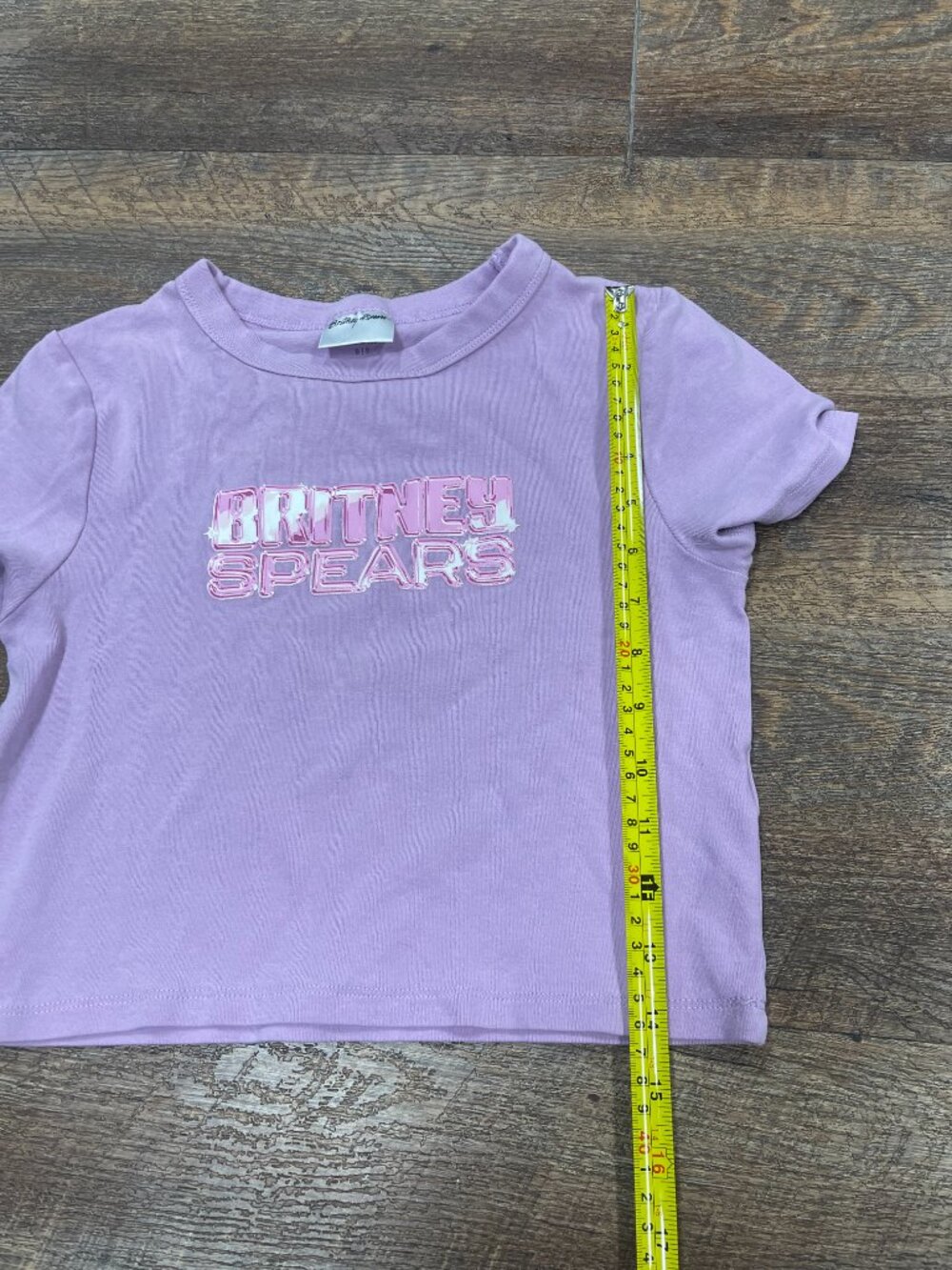 Britney Spears x Cotton On Lavender Micro Tee Small - Picture 3 of 7